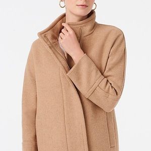 JCREW Wool Coat- mint condition.